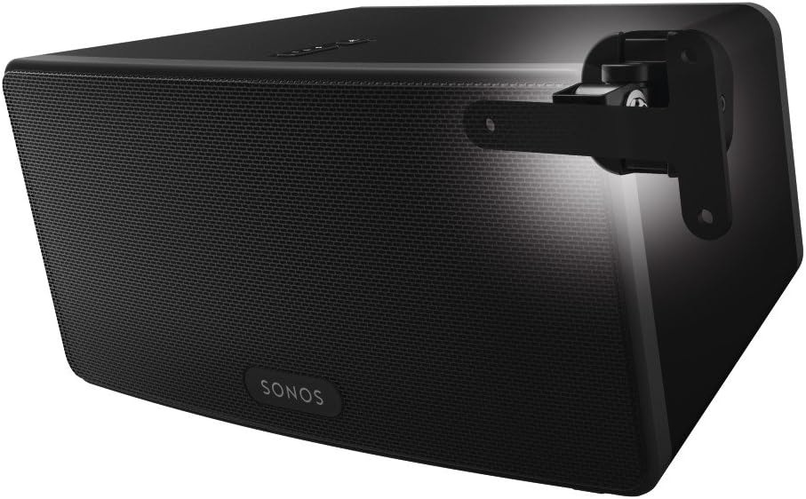 Hama Wandhalterung für Sonos PLAY:3 Lautsprecher, voll beweglicher Wandhalter (360° drehbar, neigbar