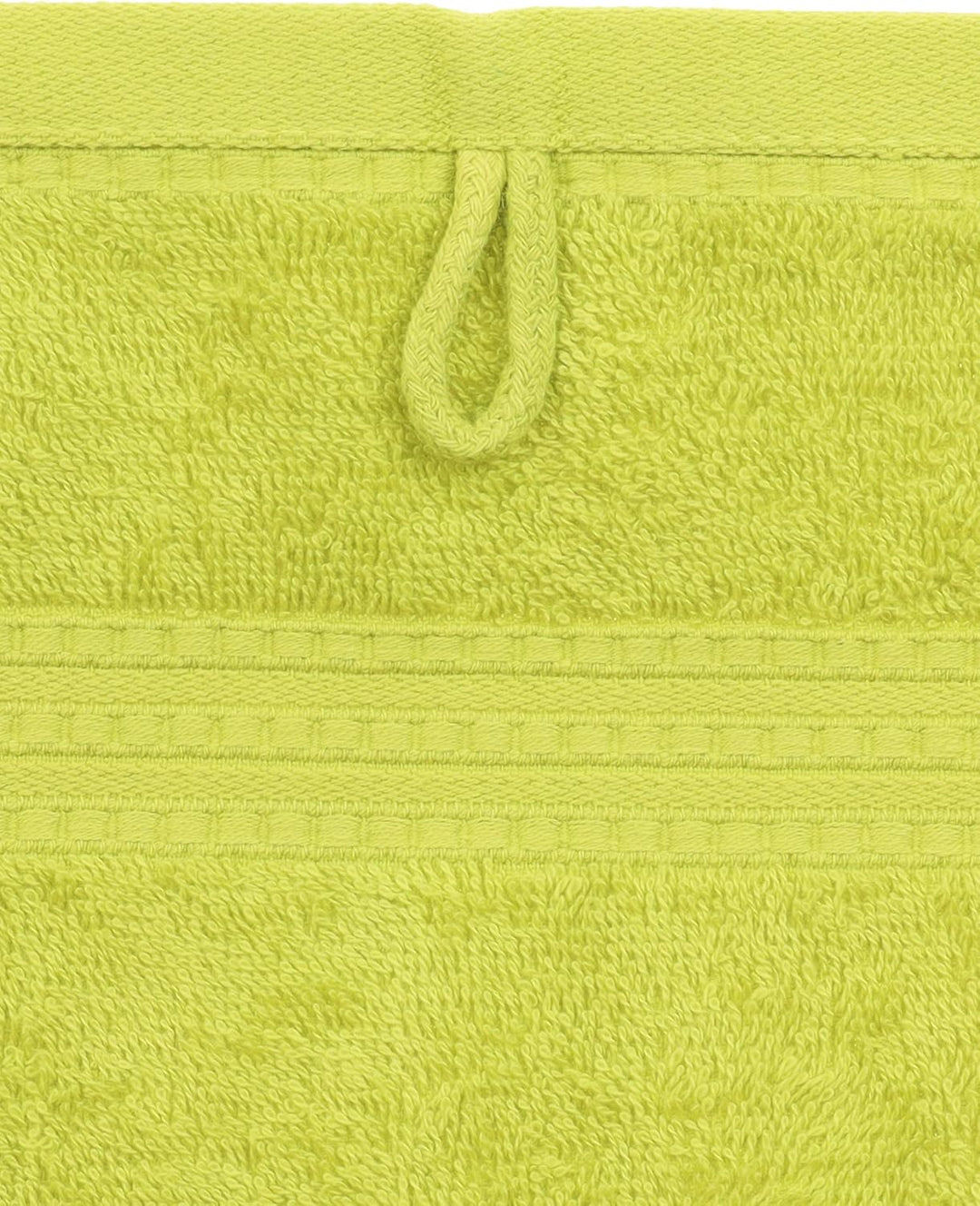 Julie Julsen Bio Duschtuch-Set 6 TLG. 2 Dusch- 4 Handtücher Limette 100% Baumwolle Frotte 550g/m² Li