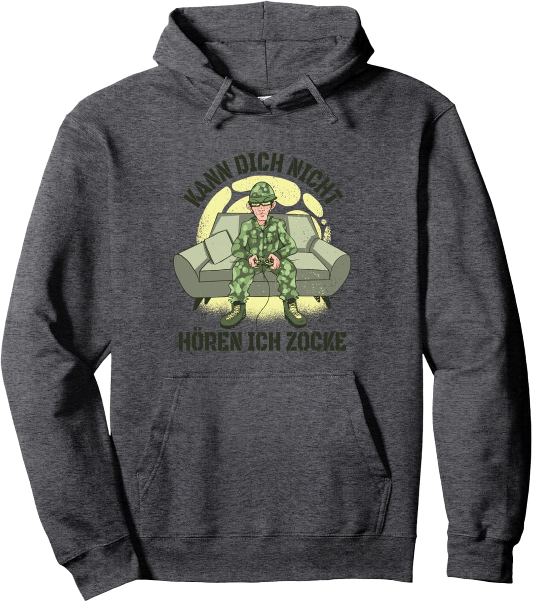 Kann Dich Nicht Hören Ich Zocke Zocker Gamer Pullover Hoodie