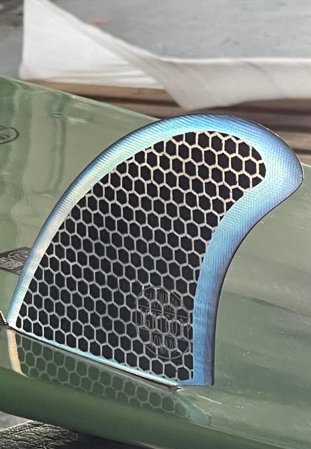 Light Keel Twin Fins Honeycomb Glasfiber Futures