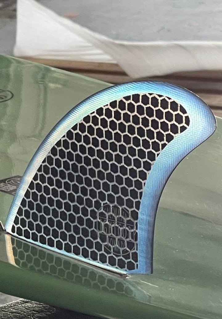 Light Keel Twin Fins Honeycomb Glasfiber Futures