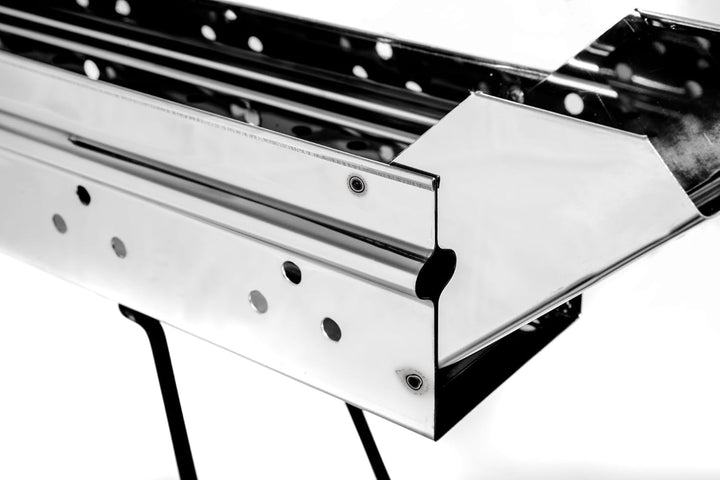 Fbm2 C 110 Grillspiesse Holzkohle, Edelstahl