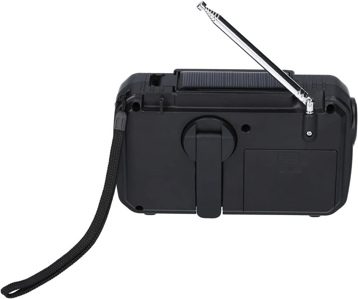 Kavolet Solar Radio, Digitales FM AM WB Kurbel Radio Outdoor Notfall Solar Handkurbel Radio Taschenl