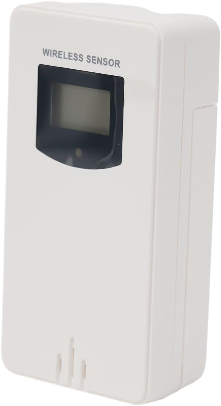 Kabelloser Fernsensor für FanJu 3378 Wetterstation, kabelloser Aussensensor Innensender, 60 Meter Üb