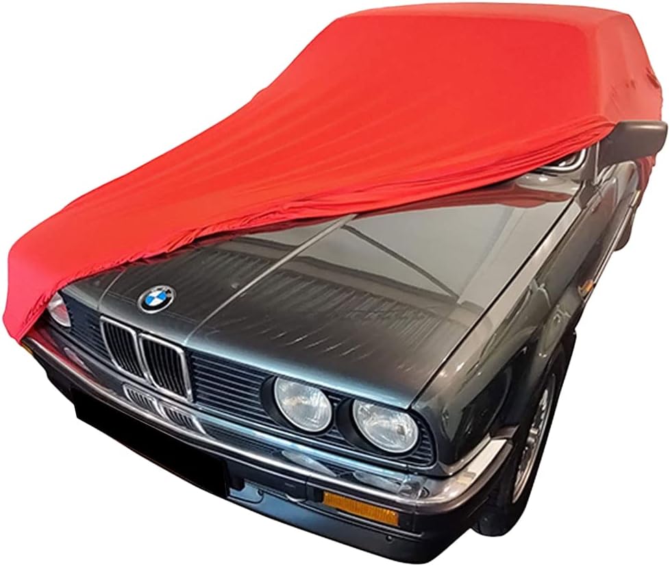 Indoor Autoabdeckung kompatibel mit BMW 3-Series (E30) SUPER Soft Stretch