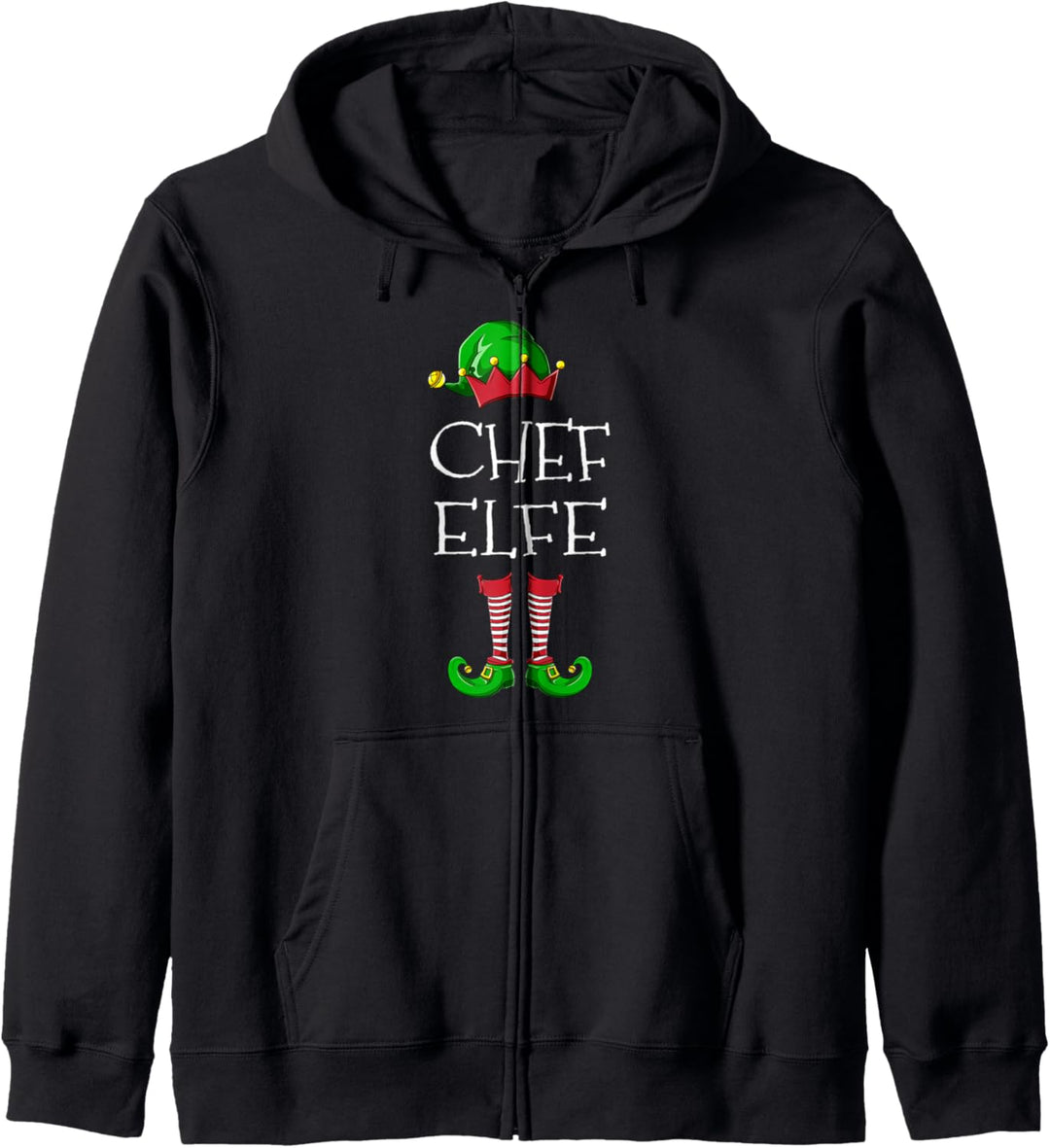Chef-Elfe Weihnachtsoutfit Frauen-Geschenke für Weihnachten Kapuzenjacke
