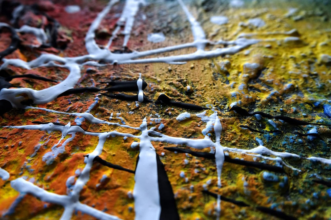 Monica Mirafiori I 100% HANDGEMALT I Gemälde Bolero 140x70cm | Gemälde Handgemalt | Acrylgemälde | S