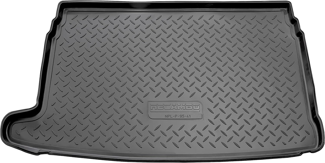 Recambo Gummi Kofferraumwanne Premium passend für VW Polo V | 6R, 6C | BJ 2009-2017 | passgenau mit