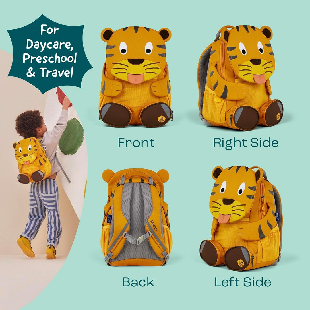 Affenzahn Kinderrucksack Grosser Freund | Kindergartenrucksack für Kinder von 3 bis 5 Jahren mit fun