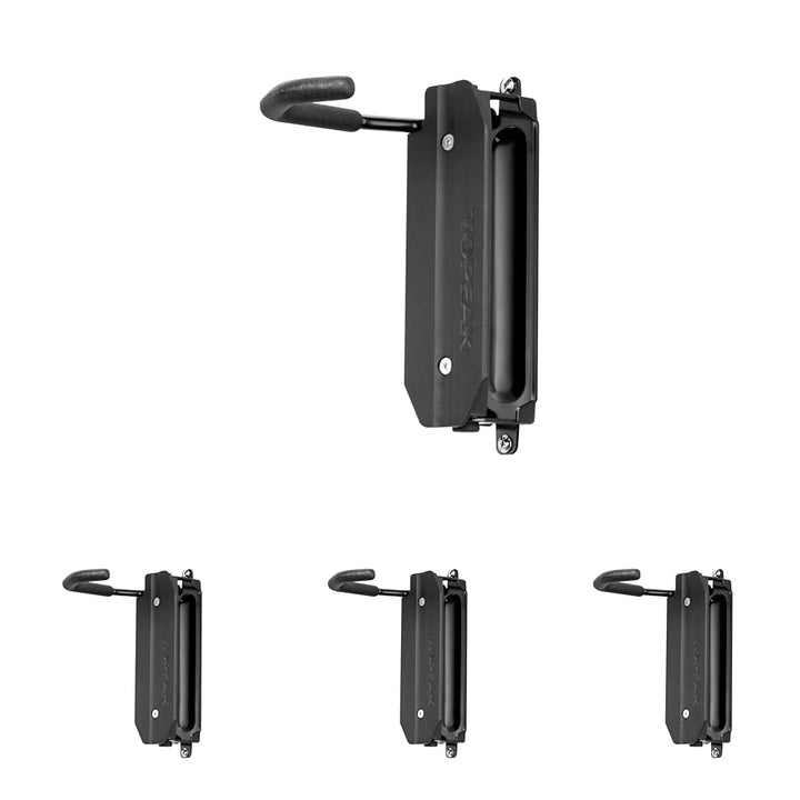 TOPEAK Unisex Swing-up Ex Fahrradhalterung, Schwarz, Einheitsgrösse (Packung mit 4) Schwarz Einheits