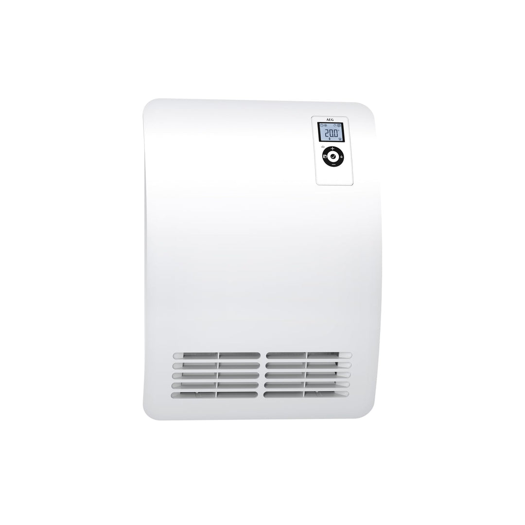 AEG VH Comfort, Heizlüfter energiesparend, 2000 W für ca. 25 m², LCD Display, Wochenzeitschaltuhr, 1