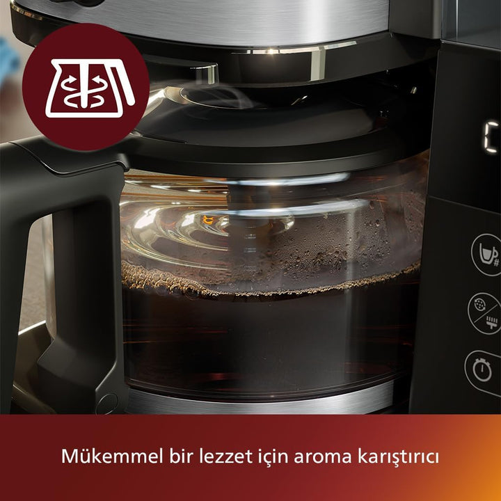 Philips Grind&Brew Coffee Machine (HD7888/01)