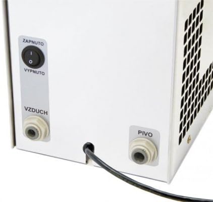 Pygmy 25/K Zapfanlage mit Membranpumpe - kompakter und energieeffizienter Durchlaufkühler für das Za