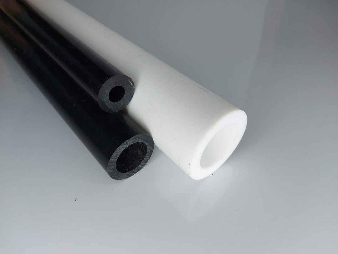 Hohlstab aus POM schwarz Ø 60 x 40 mm, Lang 500 mm Kunststoffhohlstab alt-intech®