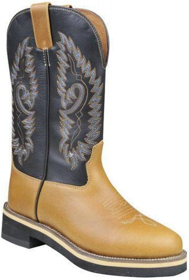 HKM 4526 Westernstiefel Softy cow, Cowboystiefel Western Cowboy, Echtleder 39 EU Braun, 39 EU Braun