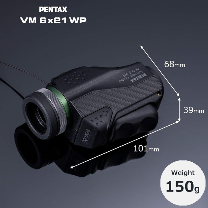 PENTAX Monoculares Fernglas VM 6x21 WP, Monoculares
