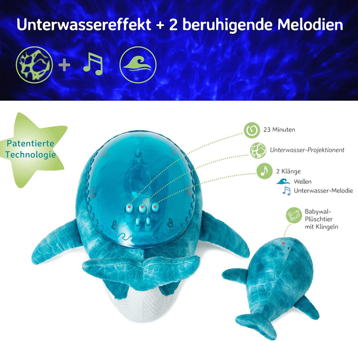Cloud b Beruhigender Nachtlicht Ozean Projektor mit beruhigenden Klängen | Einstellbare Helligkeit |
