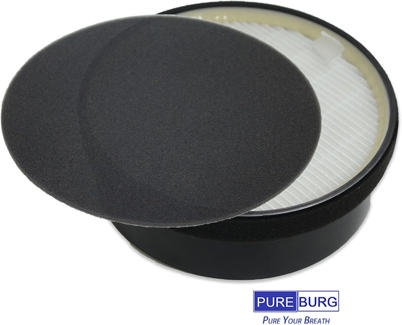 PUREBURG LV-H132 Ersatzfilter kompatibel mit Levoit LV-H132-Luftreinigern LV-H132-RF, 2 H13 HEPA-Luf