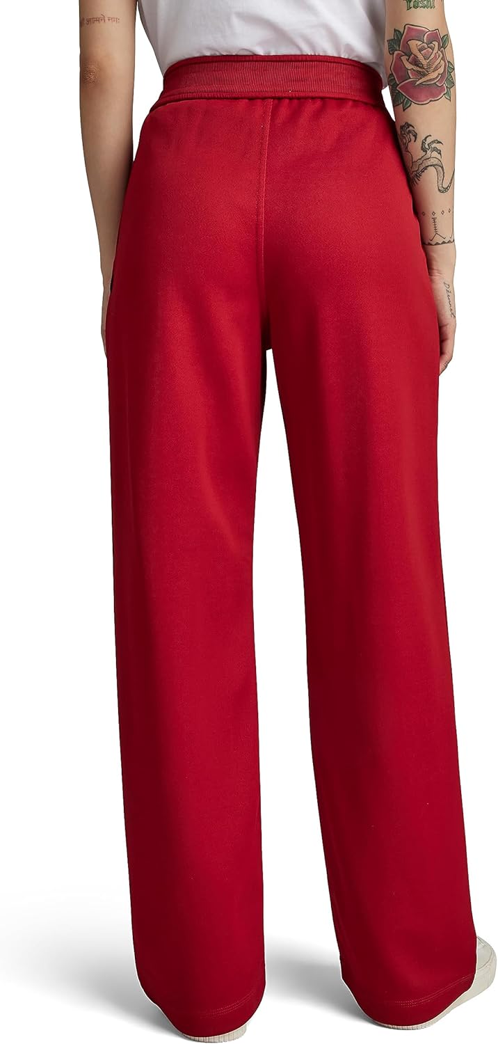 G-STAR Damen Stray Track Sw Wmn Pants XL Rot (Dk Flame D23992-d429-8050), XL Rot (Dk Flame D23992-d4