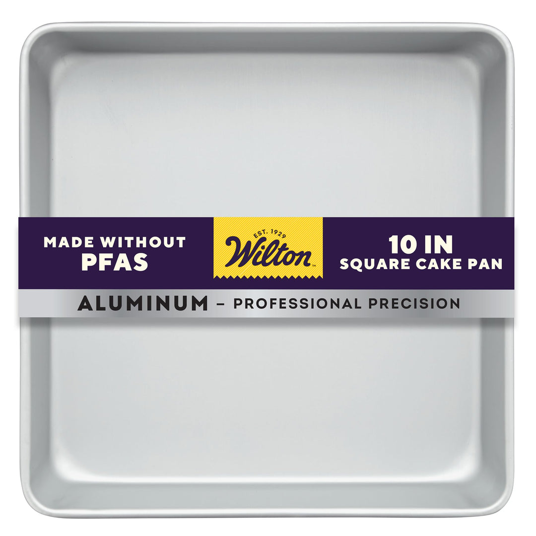 Wilton Performance Pans Quadratische Backform, 25,4 x 5 cm 10 25,4 cm (10 Zoll), Quadrat Pfanne, 10