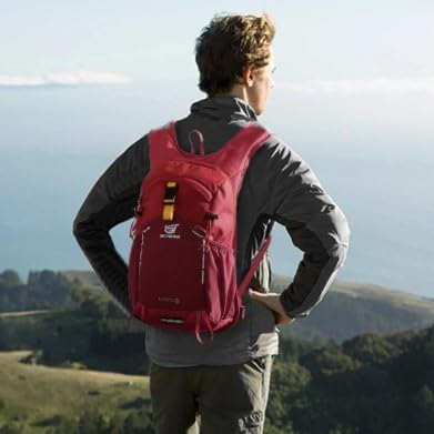 SKYSPER Wanderrucksack 15L Rucksack Herren Klein Tagesrucksack Leichter Trekkingrucksack für Wandern