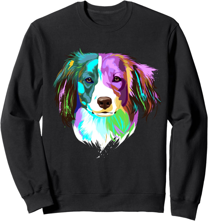 Splash Hund Kooikerhondje Sweatshirt