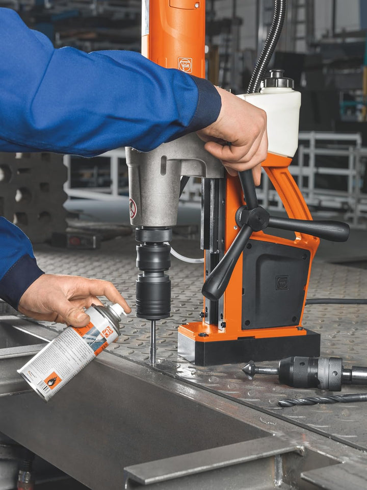 Fein Magnet-Kernbohrmaschine KBM 50 U (1200 Watt, 2 Gang, verschleissfest, MK3-Werkzeugaufnahme) 727