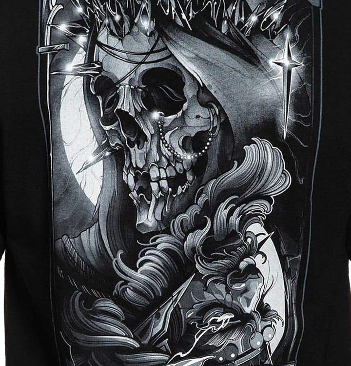 Sullen Men's Kings Die Standard Black Short Sleeve T Shirt 2XL