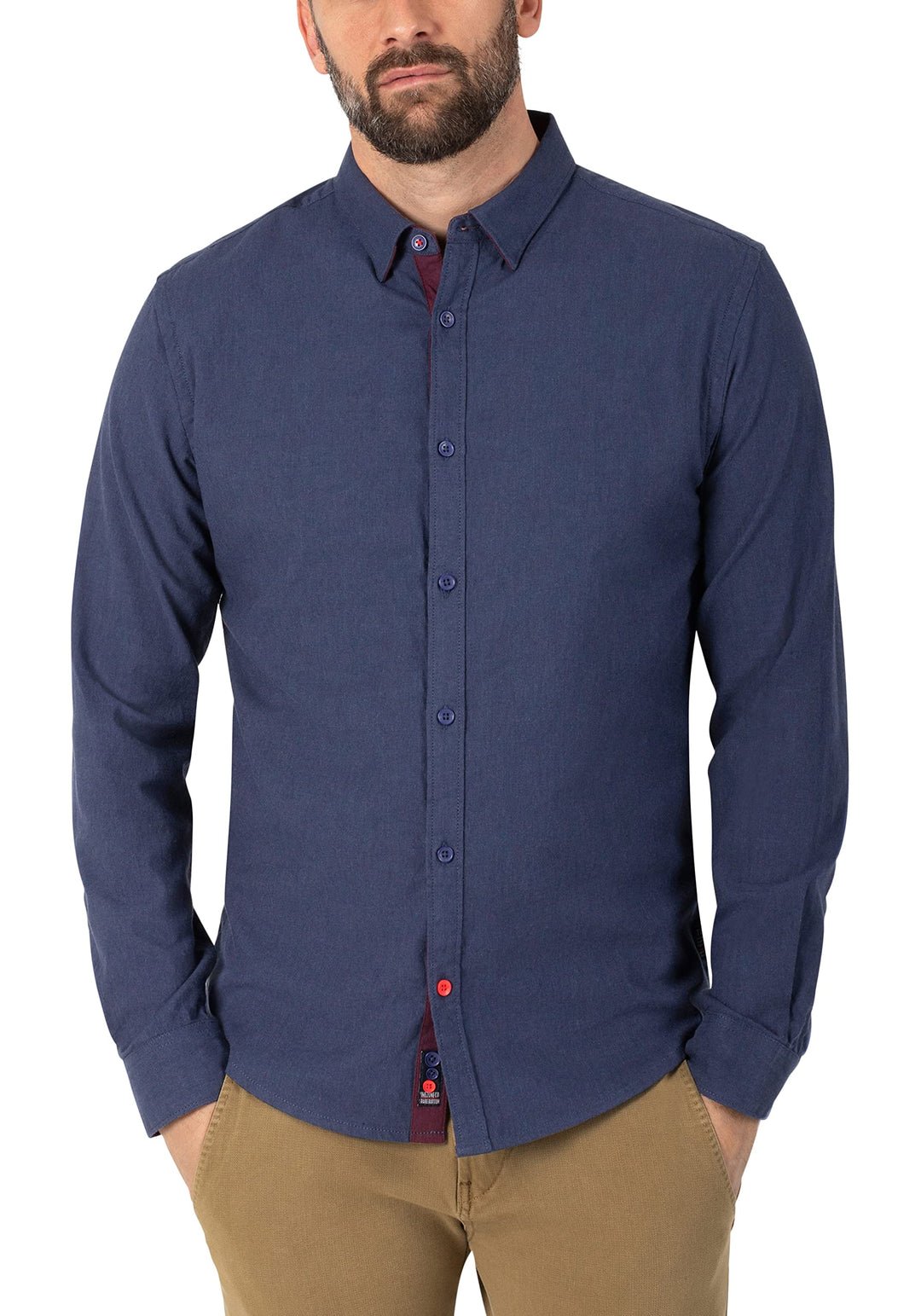 Timezone Herren Hemd M Total Eclipse Melange, M Total Eclipse Melange