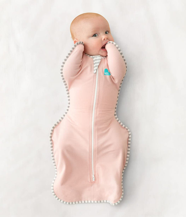Love To Dream Baby Pucksack, klein (3,5-6kg), idealer Stoff für Moderate Temperaturen (20-24°C), Arm