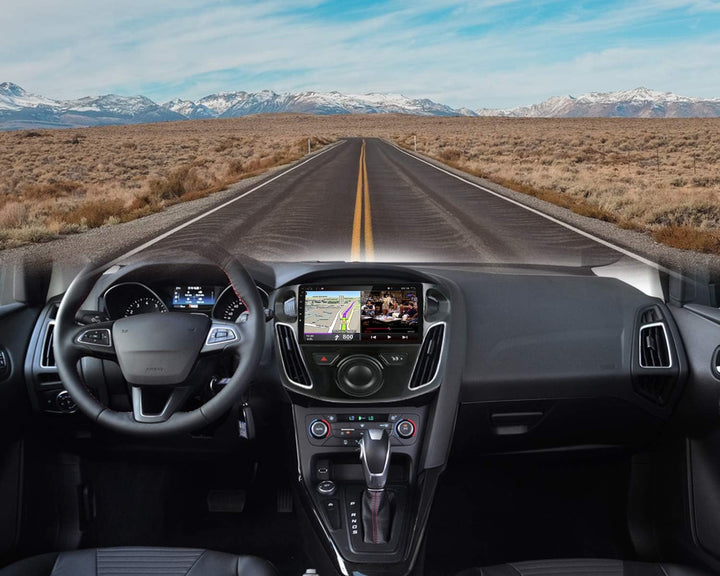 JOYX PX6 Autoradio Android 10 Passt für Ford Focus (2012-2017) - [4G+64G] - Rückfahrkamera Canbus KO