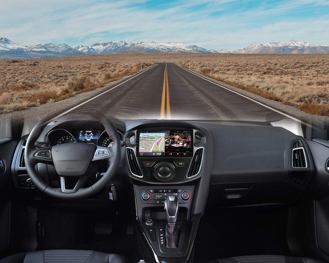 JOYX PX6 Autoradio Android 10 Passt für Ford Focus (2012-2017) - [4G+64G] - Rückfahrkamera Canbus KO