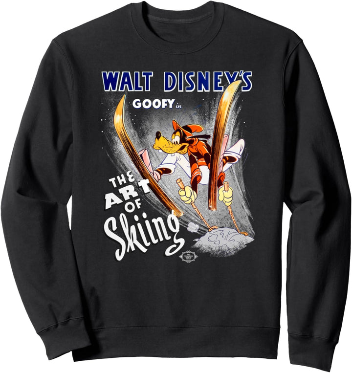 Disney Goofy in The Art of Skiing Classic Sweatshirt
