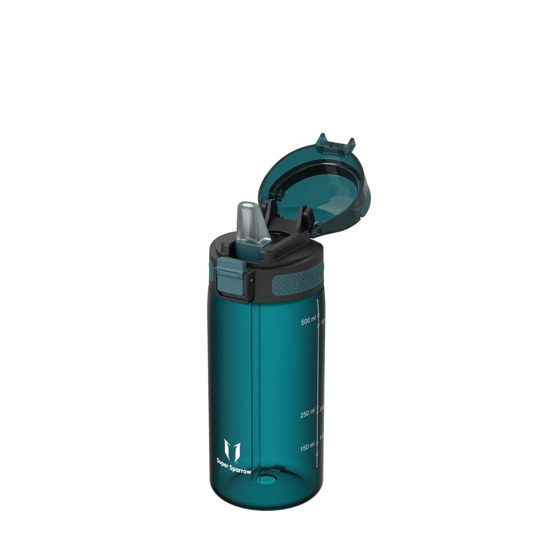 Super Sparrow Trinkflasche - TouchSip Wasserflasche - 500ml, 750ml, 1000ml - BPA-frei - Ideale Sport