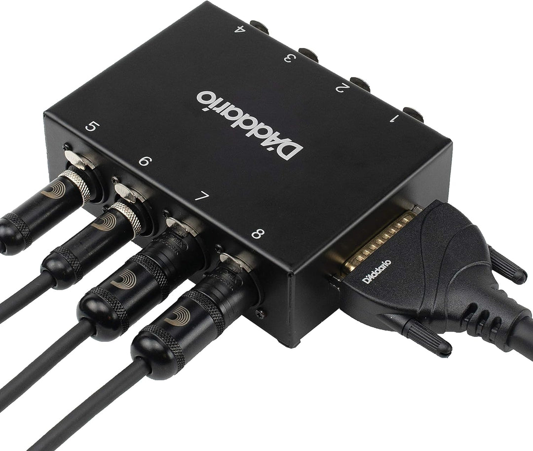 D'Addario Accessories PW-XLRSB-01 Snake System Stage Box