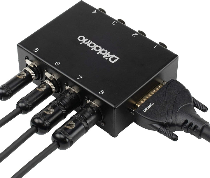 D'Addario Accessories PW-XLRSB-01 Snake System Stage Box