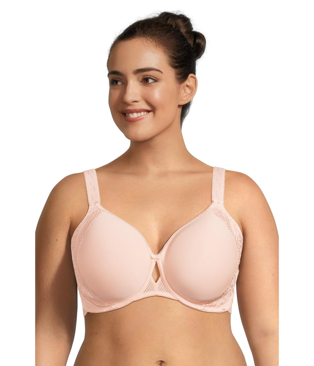 Elomi Damen Cate Underwire Brassière Pleine Bonnet BH mit voller Abdeckung, Undurchsichtige 75H Rosa