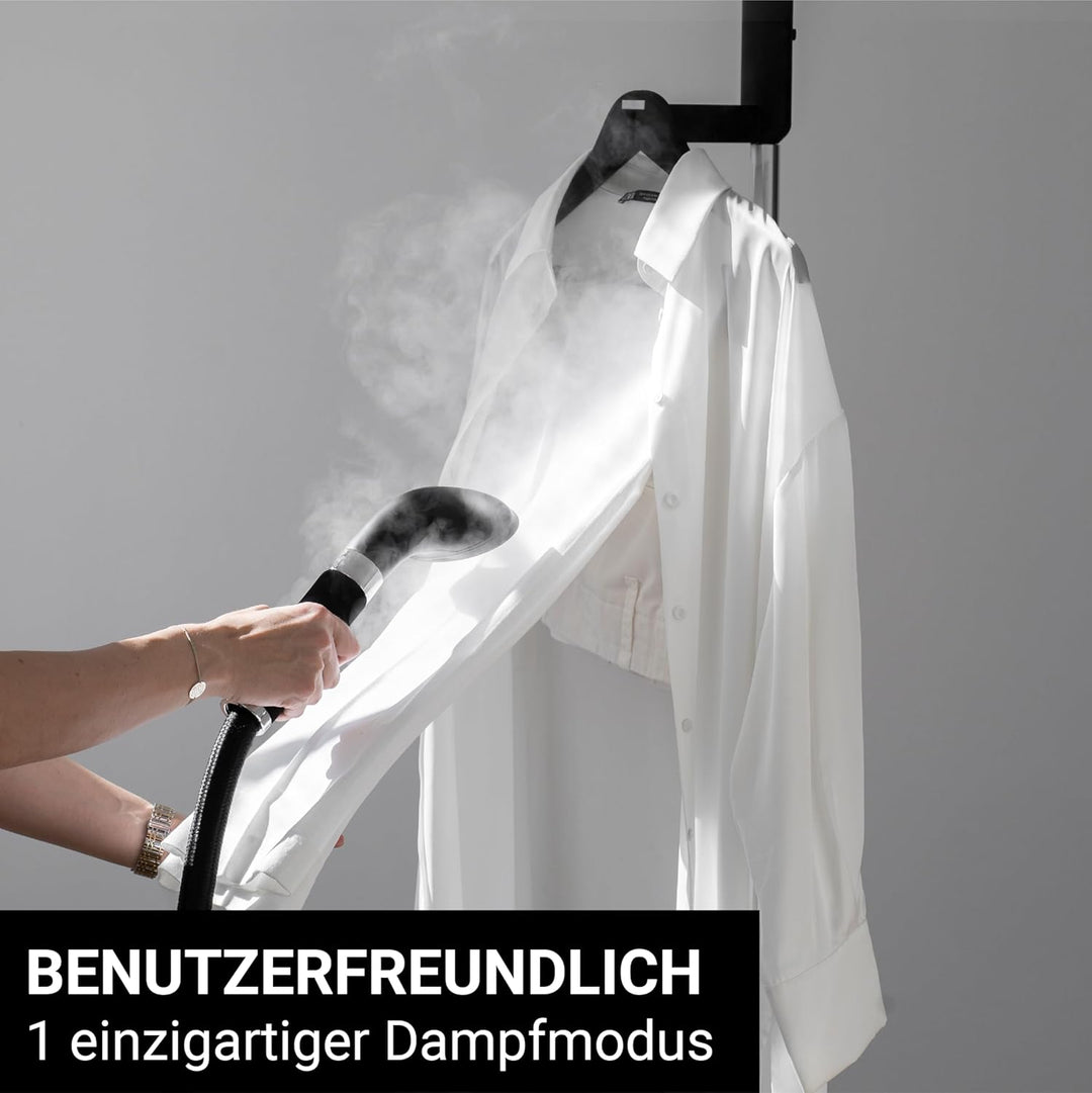 SteamOne - Vertikaler Steamer & Dampfglätter Unilys UNI900GB 1900W, 40g/min - Dampfbügler mit 35min