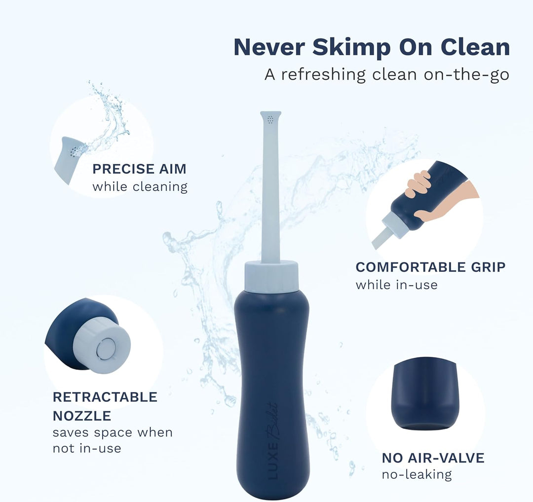 LUXE Bidet LuxePortable10 Tragbares Bidet, Blau