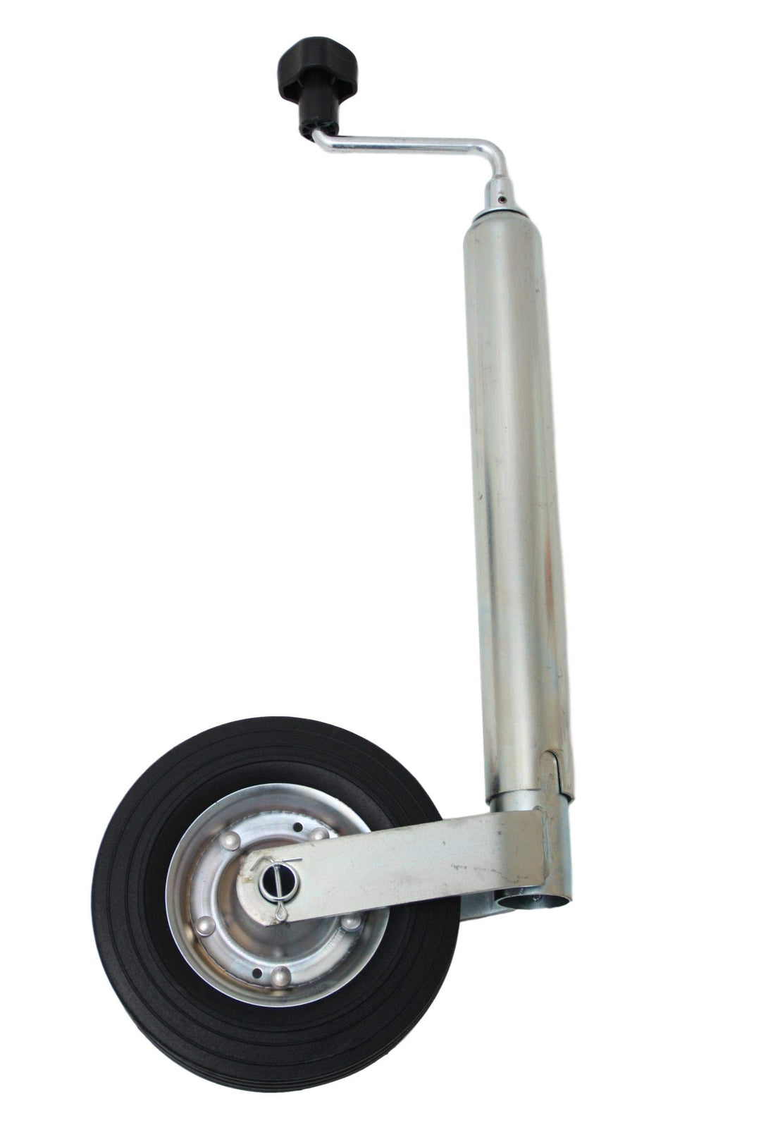 trailer parts4u Stützrad Bugrad mit Drucklager 150 kg 48mm - 48er Aufnahme für Anhänger Wohnwagen