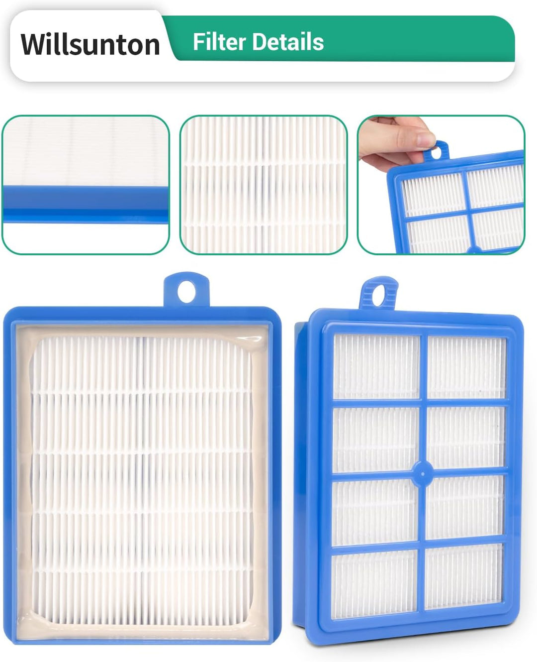 (10 Beutel + 2 HEPA Filter) Zubehör Set für AEG VX6 VX7 VX8 VX9 Bodenstaubsauger VX6-2 VX6-1-ÖKO VX6