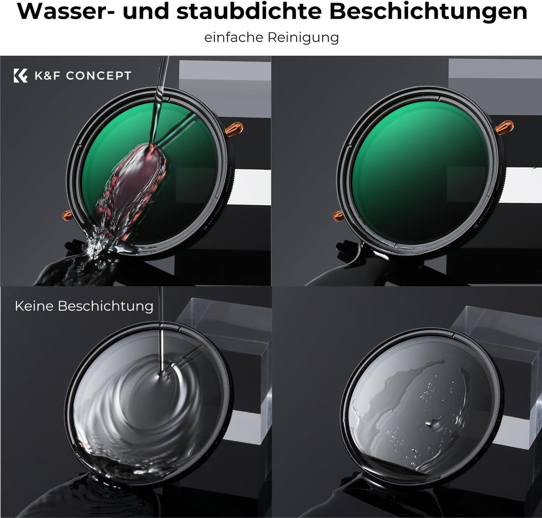 K&amp;F CONCEPT Nano-D Serie ND Filter 49mm CPL&amp;ND2-ND32 2 in 1 multifunktionaler Graufilter und CPL Fil
