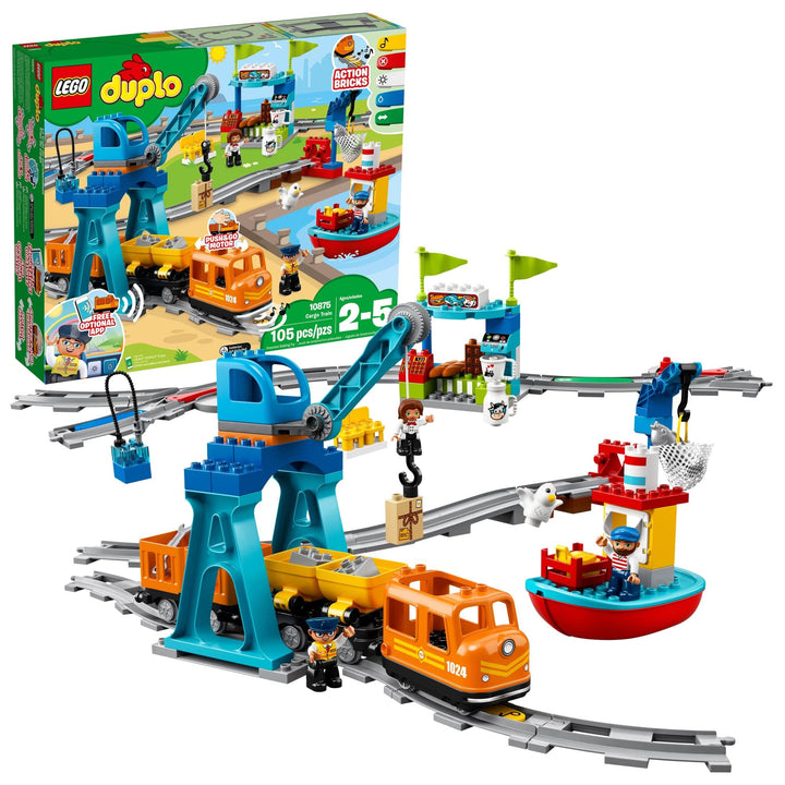 LEGO Duplo 10875 - Push & Go Güterzug (105 Teile) - 2018