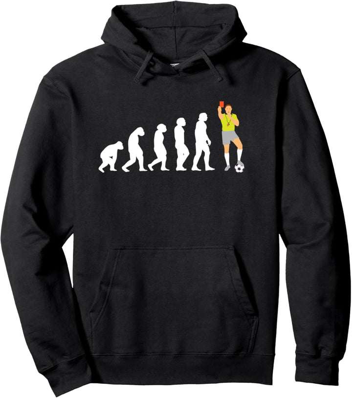 Lustiges Schiedsrichter Evolution Schiri Pullover Hoodie