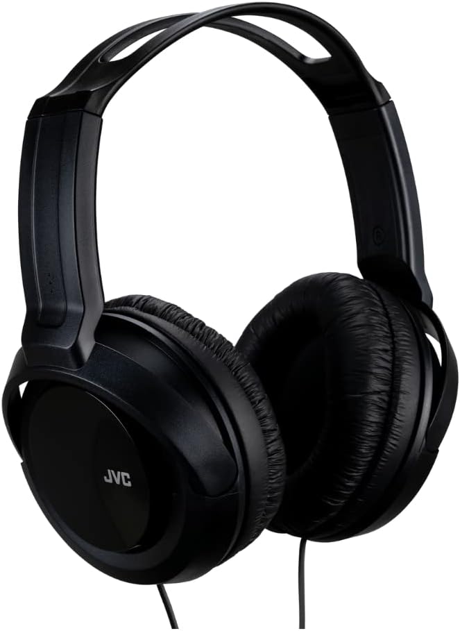 JVC HA-RX330-E Hochwertiger geschlossener Stereokopfhörer schwarz