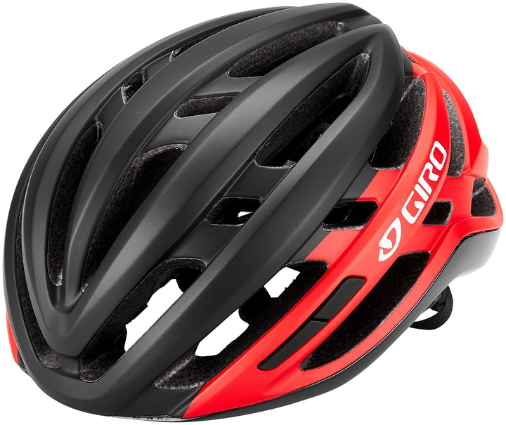 Giro Agilis Rennrad Fahrrad Helm schwarz/rot 2024, L
