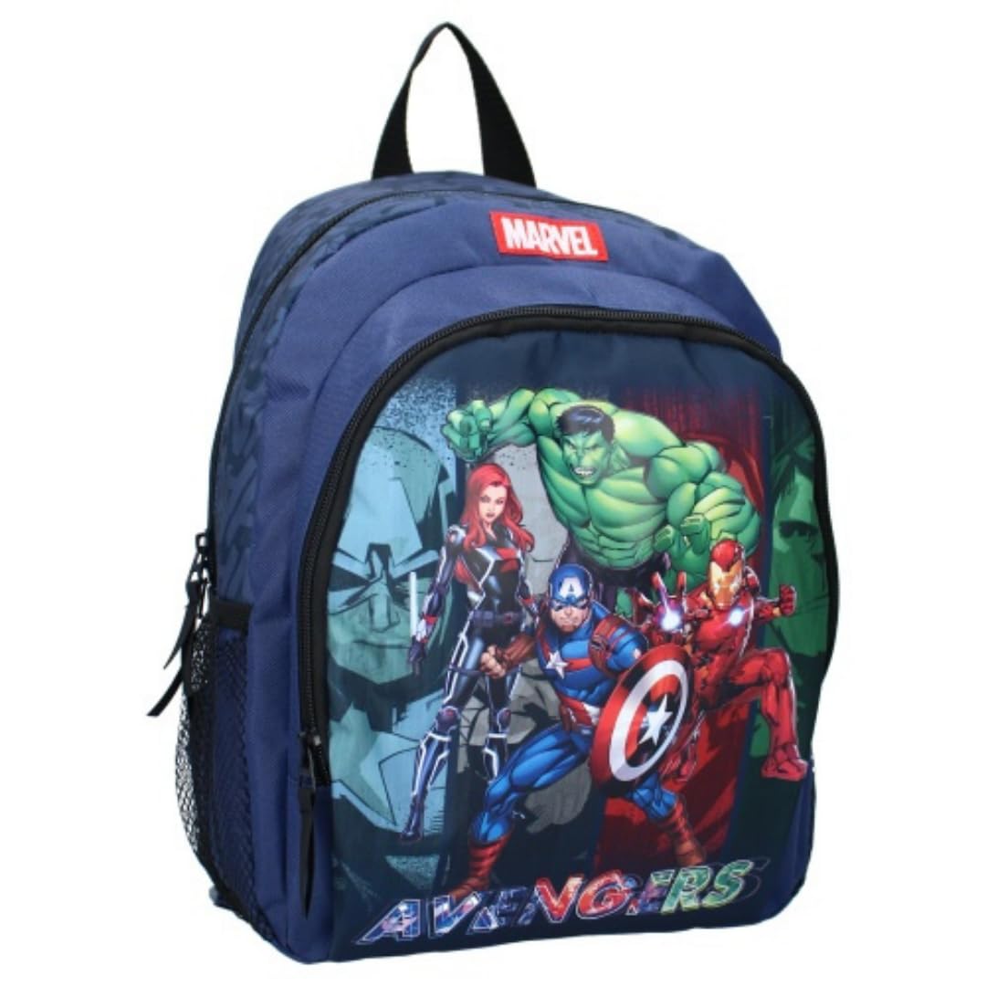 mybagstory - Rucksack – Avengers – Blau – Kinder – Schule – Grundschule – Kindergarten – Schulranzen