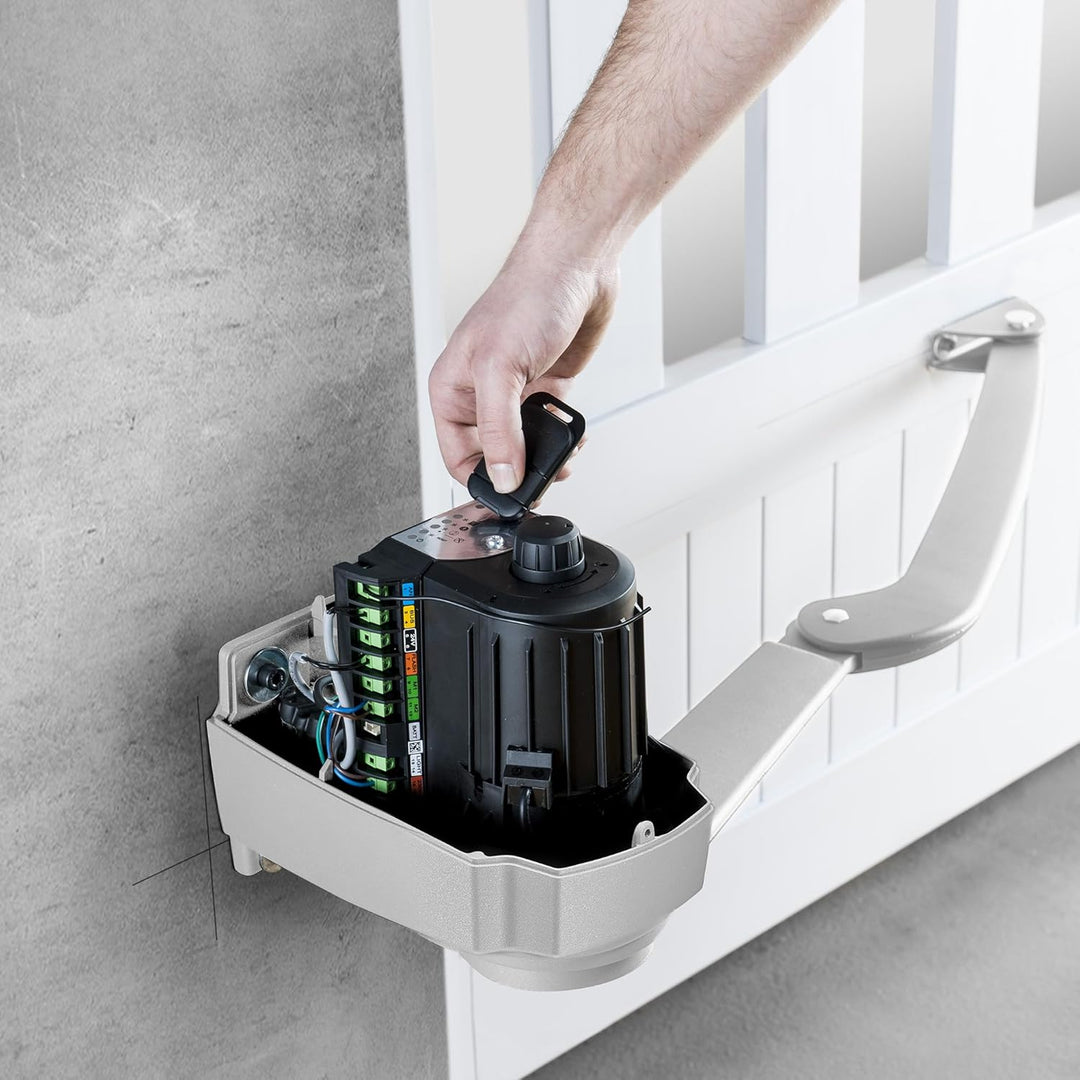 Somfy 1241430 - Motorisierung des Drehtorarms Lockyvia Line RTS | Lieferung mit 3 Keytis-Fernbedienu
