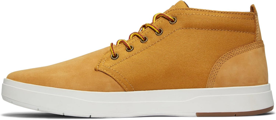 Timberland Herren Davis Square F/L Chukka Trainers and Sneakers Shoes 40 EU Wheat, 40 EU Wheat