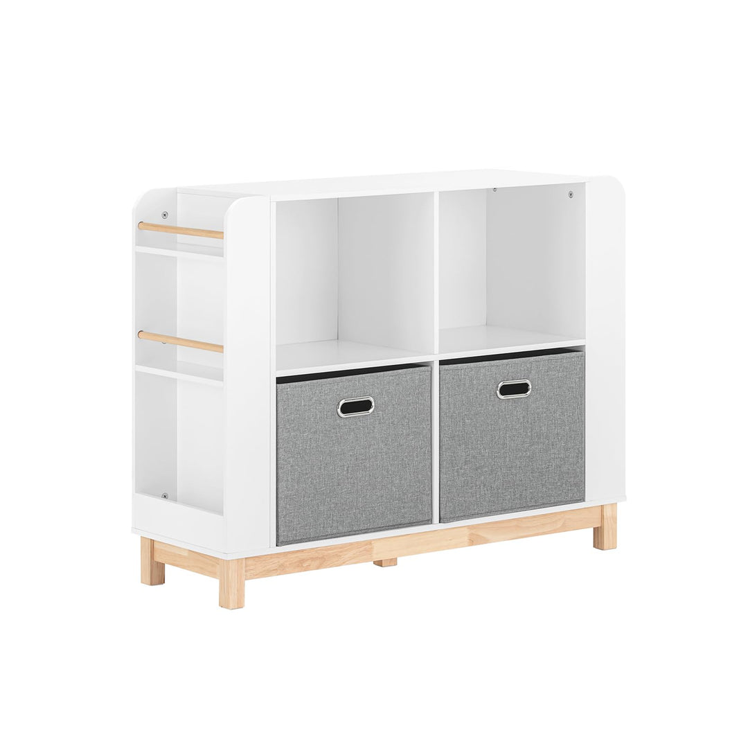 SoBuy KMB85-W Kinderregal Bücherregal Kinderzimmer Regal Aufbewahrungsregal für Kinder Kinderzimmer